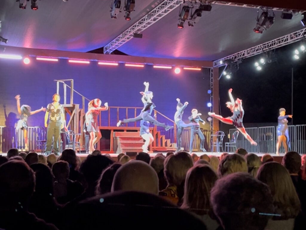 broadway theater show under the stars in sonoma county