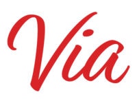 via logo