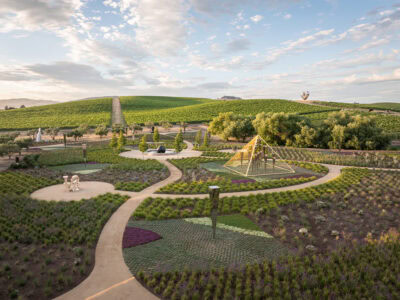 donum estate winery sensory garden in sonoma county