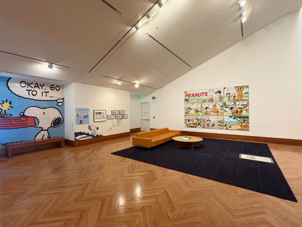 accessible room at the charles shulz museum