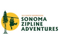 sonoma zipline adventure logo sonoma county