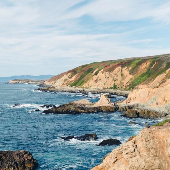 scenic photo of the coast line at bodega head