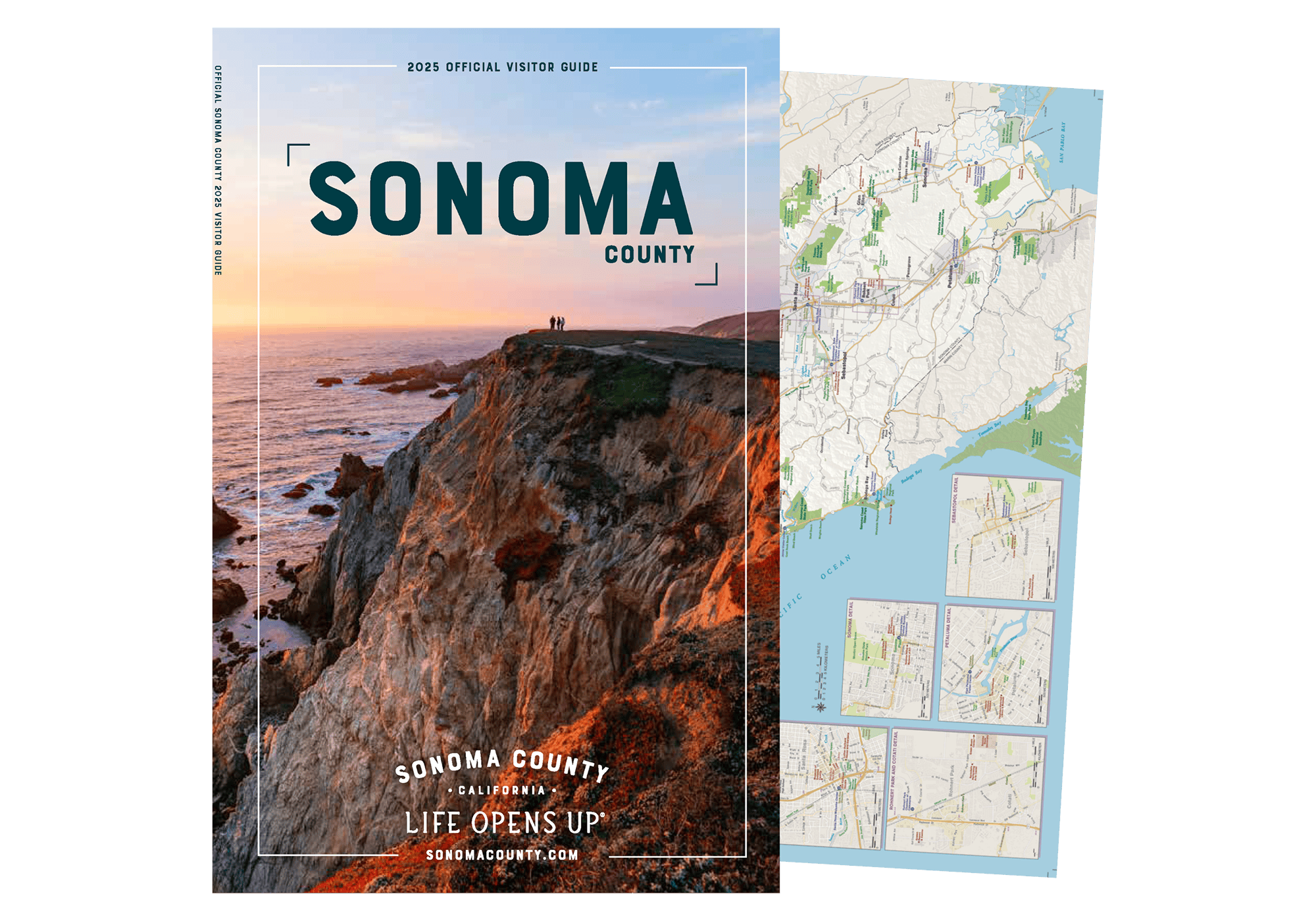 Sonoma County Map and Guide