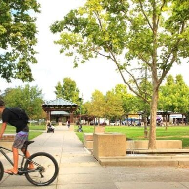 Windsor Town Green; photo by Barbara Bourne